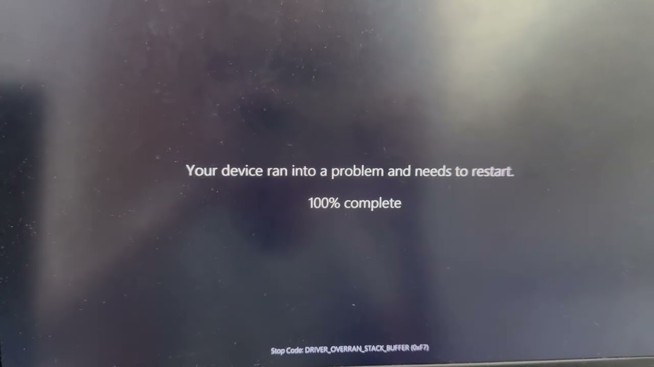 Baby joy Crying Hast BSOD
