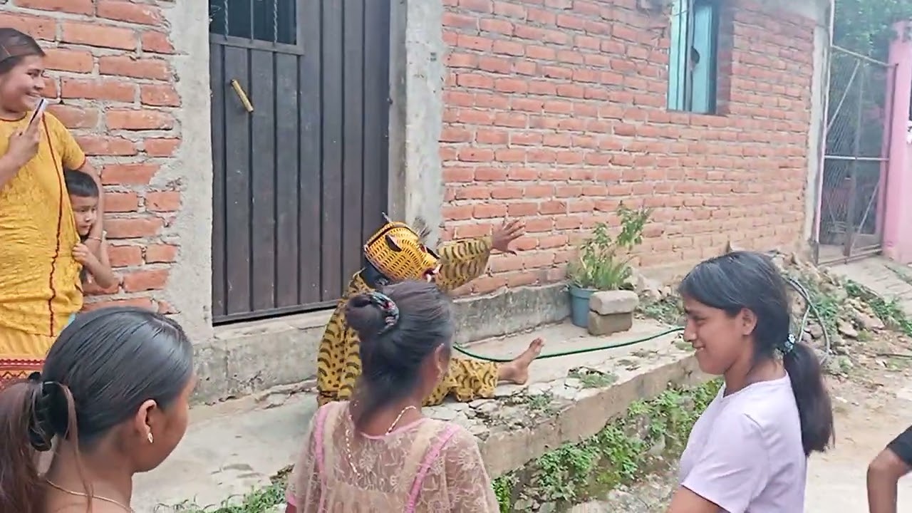 Recorrido de la danza del tigre de Cozoyoapan 2024