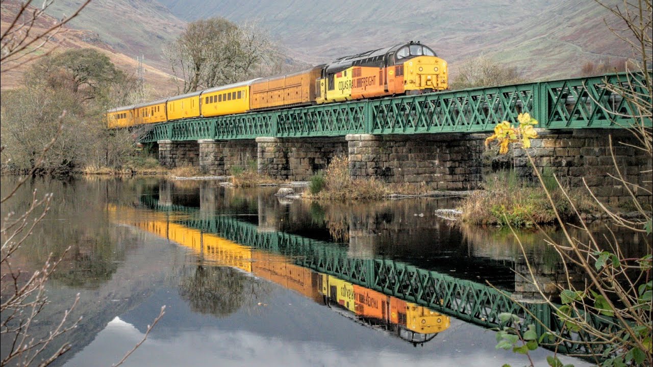 Best Thrash of the English Electric Class 37 Diesel Locomotive