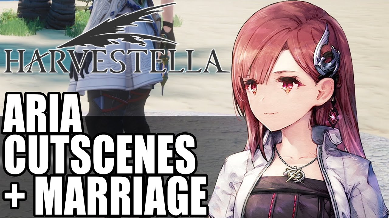 Harvestella - ALL Aria Events + Marriage Cutscenes