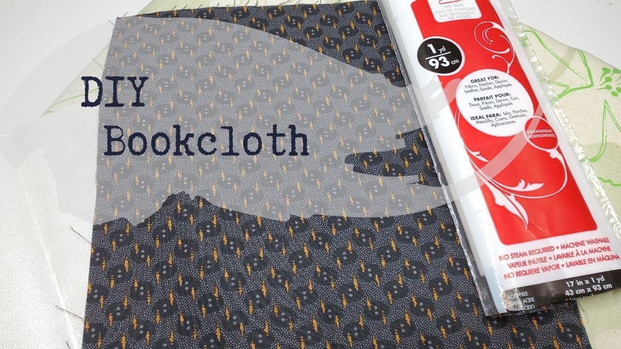 DIY Bookcloth Tutorial
