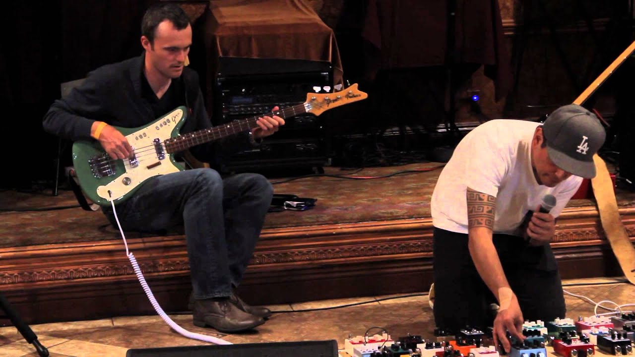Janek Gwizdala and Juan Alderete at Bassacre 2014