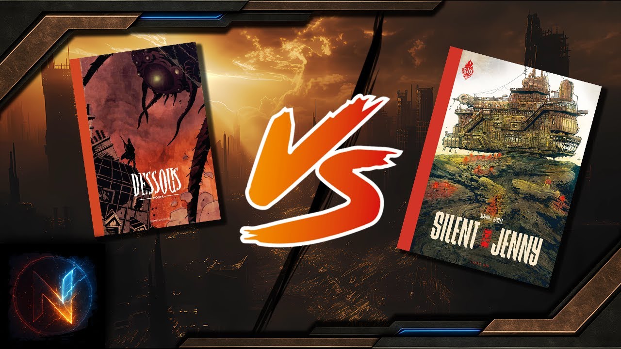 Silent Jenny VS Dessous  // Deux comics indé' incontournables ?