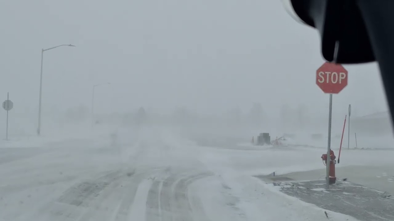 Blizzard Conditions Shroud Parts of Eastern South Dakota
