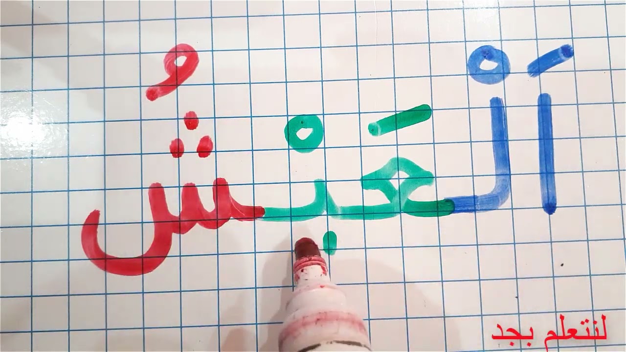 تعلم الكتابة والقراءة بطريقة صحيحة | القمرية