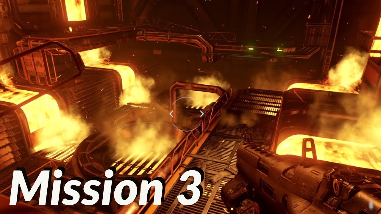 Doom 4 (2016) - Mission 3: Foundry. Walkthrough [PS4 Pro]