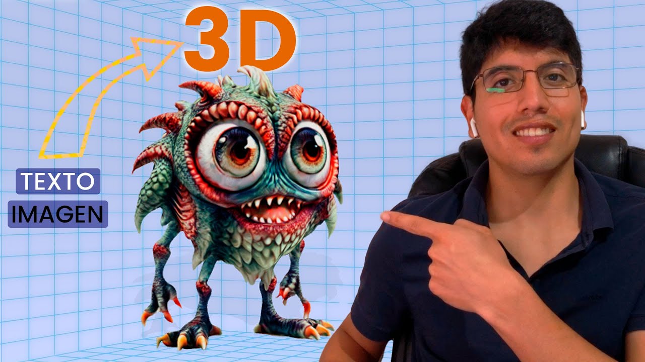 Cómo crear objetos 3D con IA / A partir de texto e imágenes