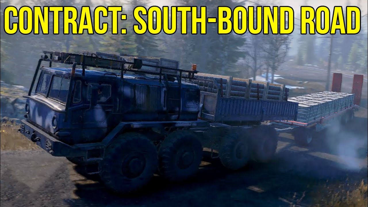 SnowRunner | South-Bound Gateway | Yellowrock National Forest - Maine, USA