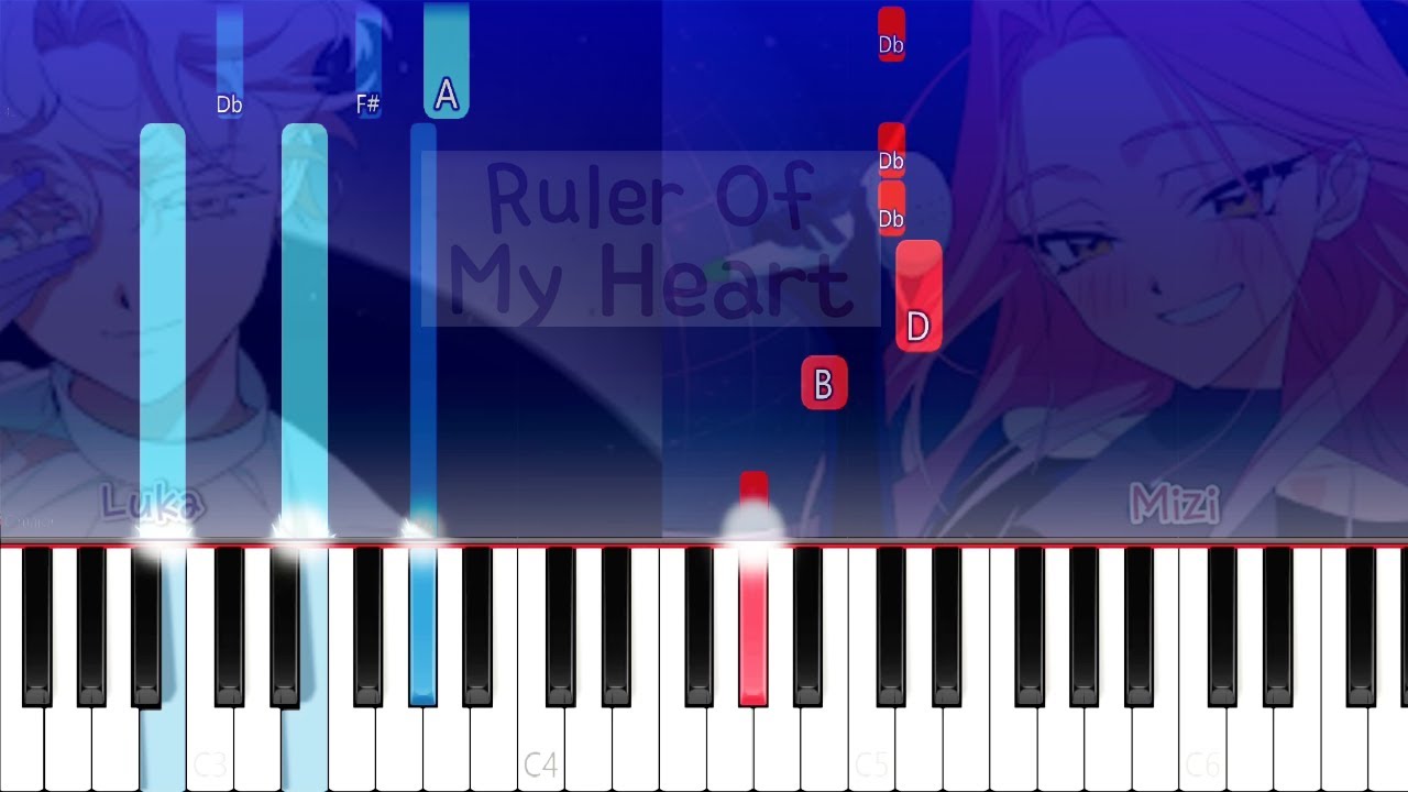 Ruler Of My Heart (VIVINOS 'Alien Stage' OST, Pt.5)(Piano Tutorial)