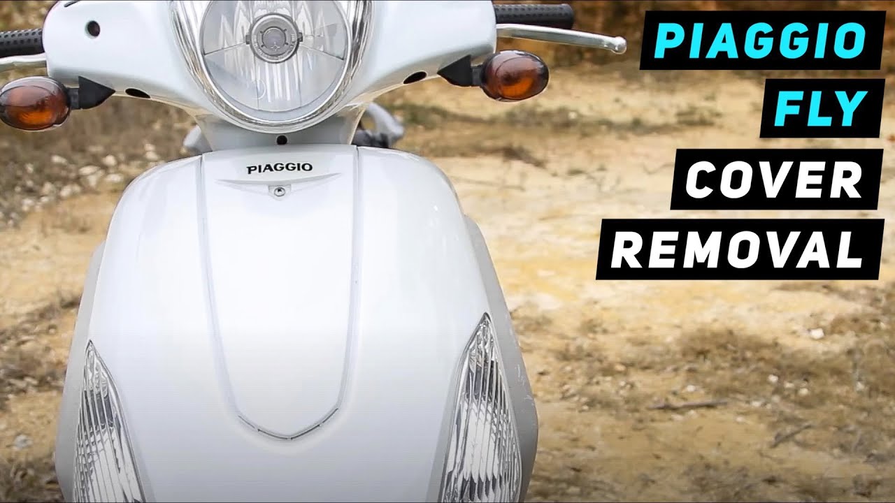 Piaggio Fly - Front Cover / Floorboard Removal | Mitch's Scooter Stuff