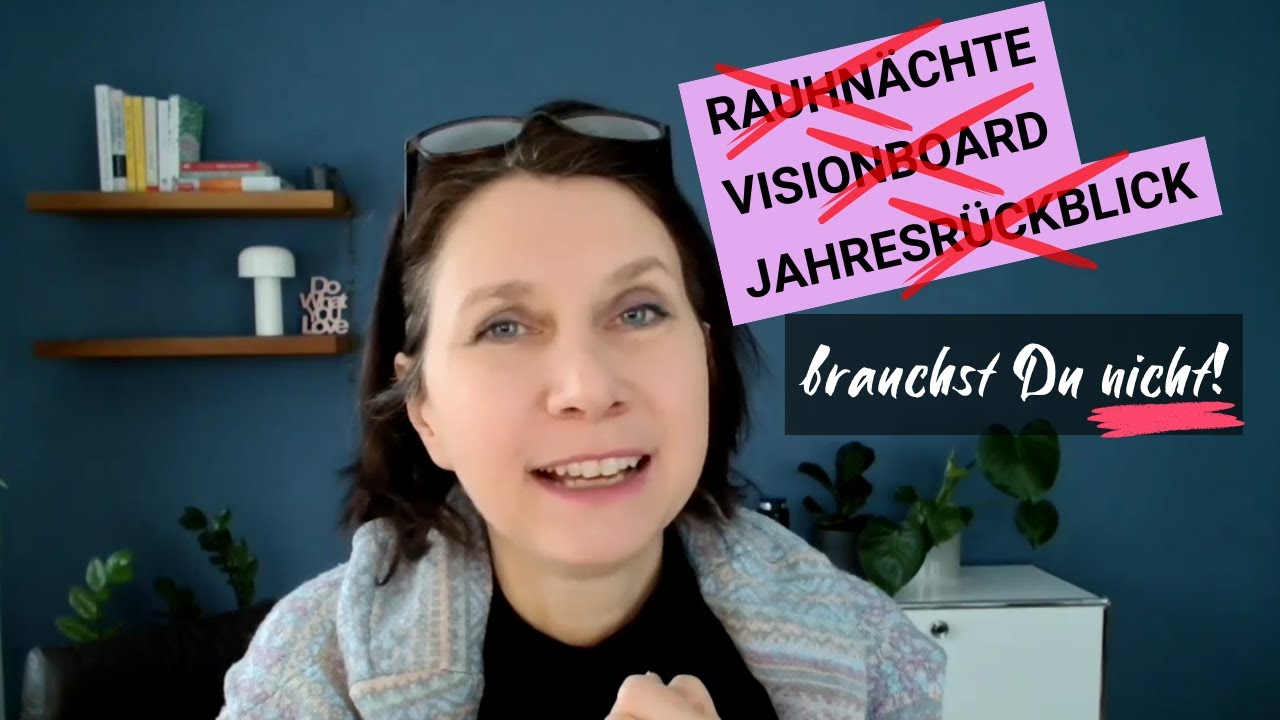 STOP! Du brauchst kein Visionboard! Auf was es WIRKLICH ankommt zum Jahreswechsel ☝️