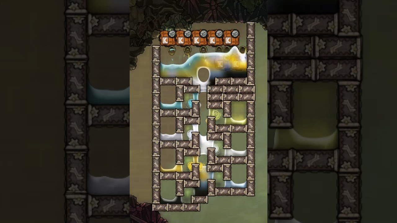 Oxygen Not Included: Sorting liquids without Power