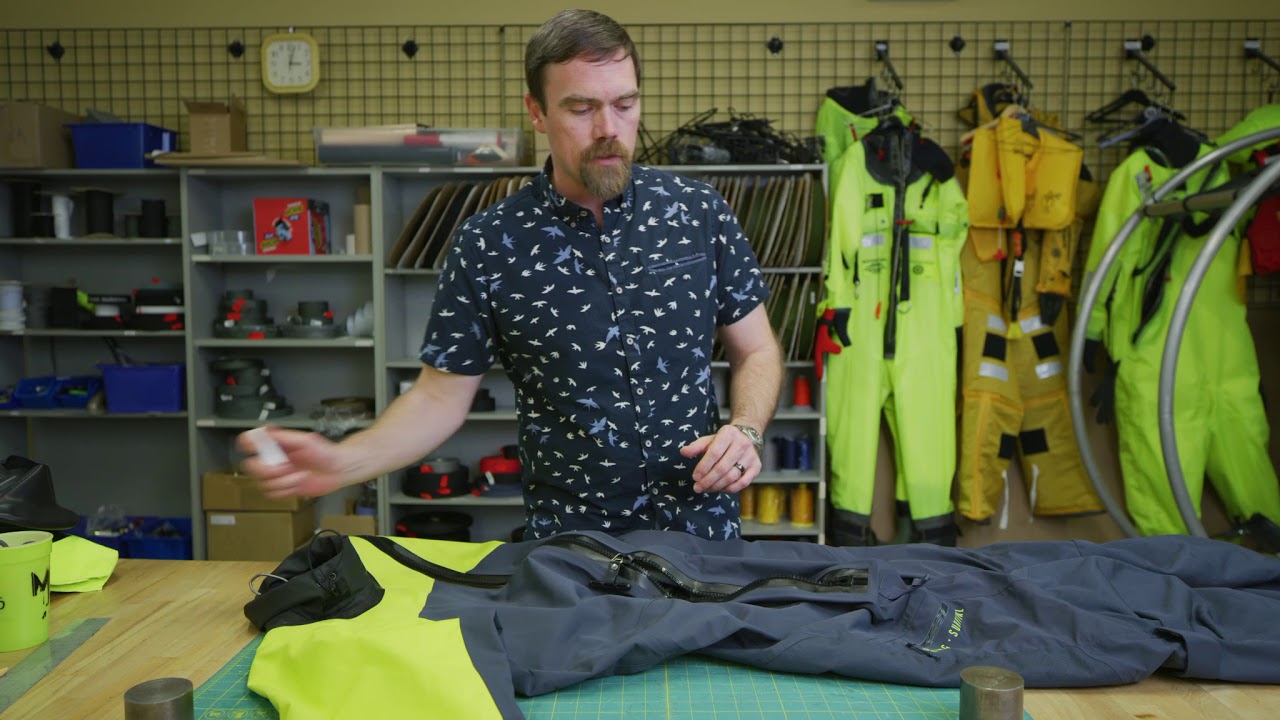 Lubricating Dry Suit Zippers