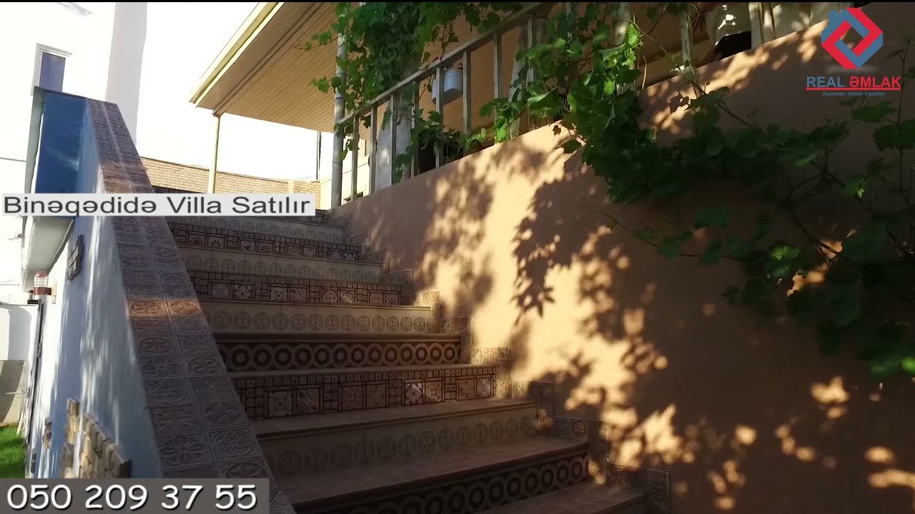 VILLA SATILIR !! Binəqədi r. M.Ə. Rəsulzadə qəs. (Varovski)  220 kv/m, 7 otaq 7 Sotda Tikilib #real