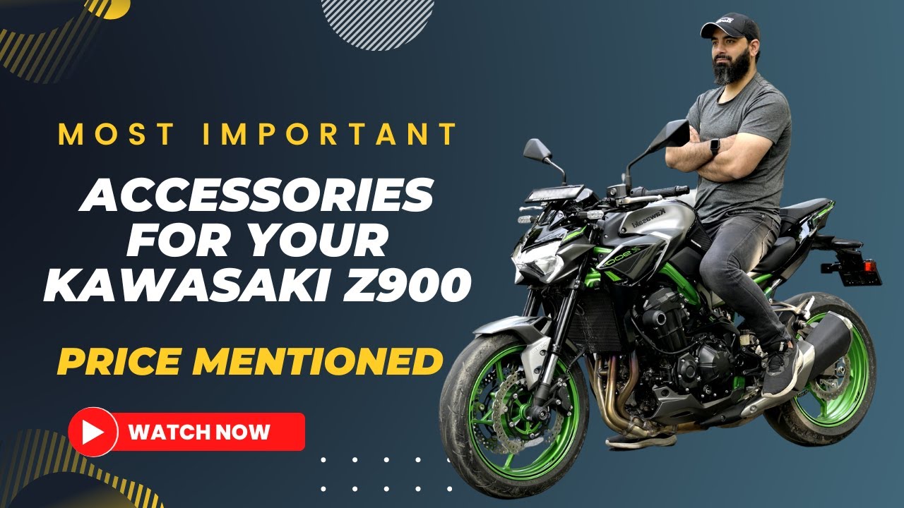 *UPDATED* Essential Accessories in 2025 for your Kawasaki Z900 Superbike