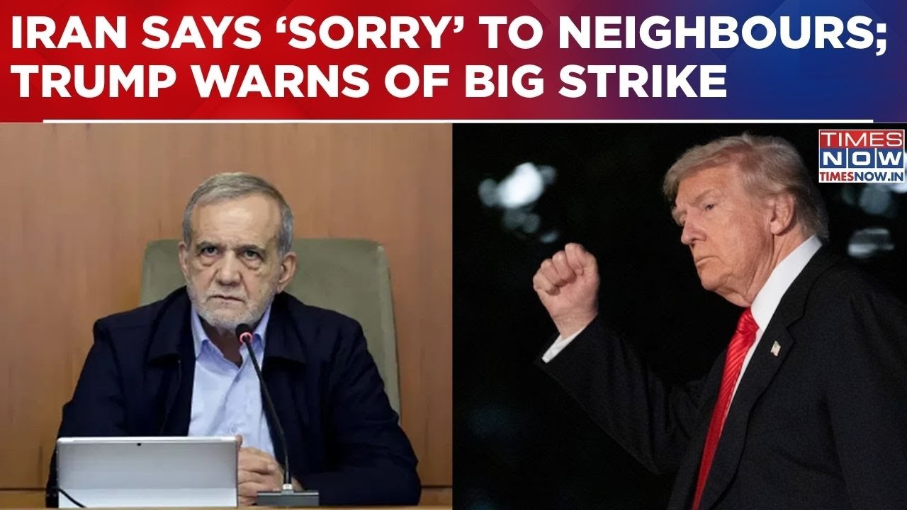 Iran Says ‘Sorry’ To Neighbours Amid Gulf War; Trump Claims 'Tehran Beaten To...’, Warns Of Strike?