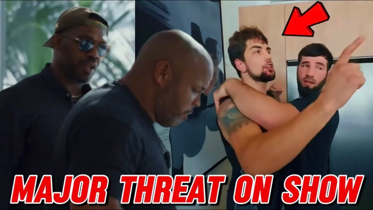 Jon Jones STOPS Knife Incident & Saves DC on Insane Fight Show 😳