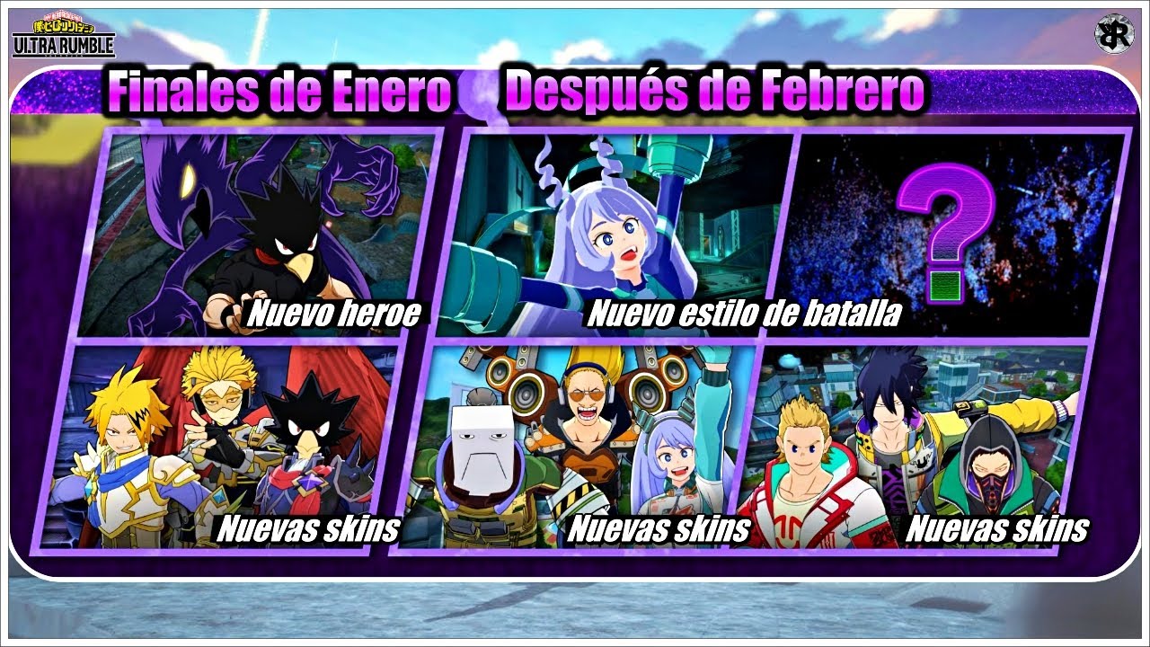 NUEVO MAPA, NUEVO HEROE: TOKOYAMI & NUEVO ESTILO DE BATALLA para NEJIRE! | My Hero Ultra Rumble!