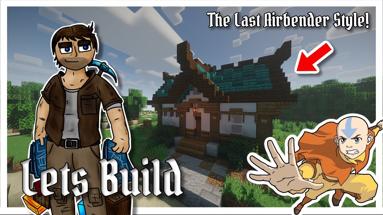 Avatar: The Last Air Bender Inspired Cottage | A Minecraft Lets Build
