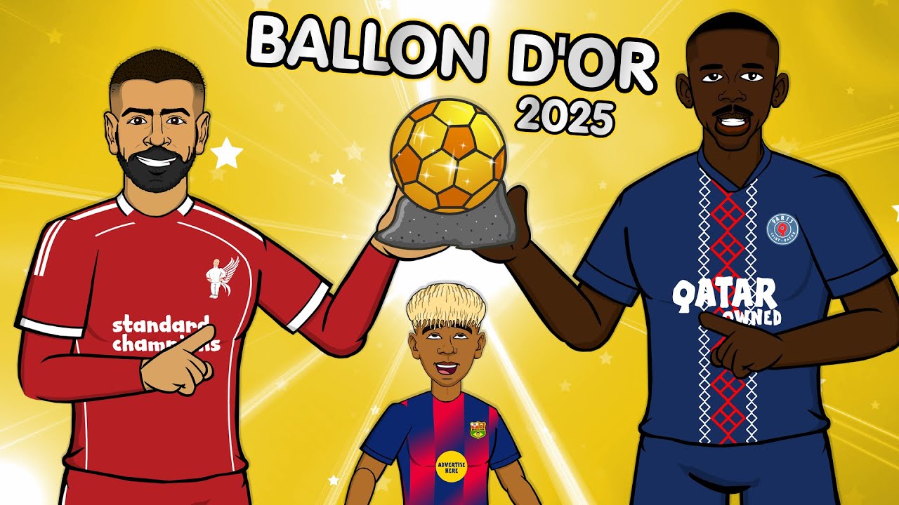 BALLON D'OR RAP BATTLE 2025🏆 Дембеле vs Ямал vs Салах