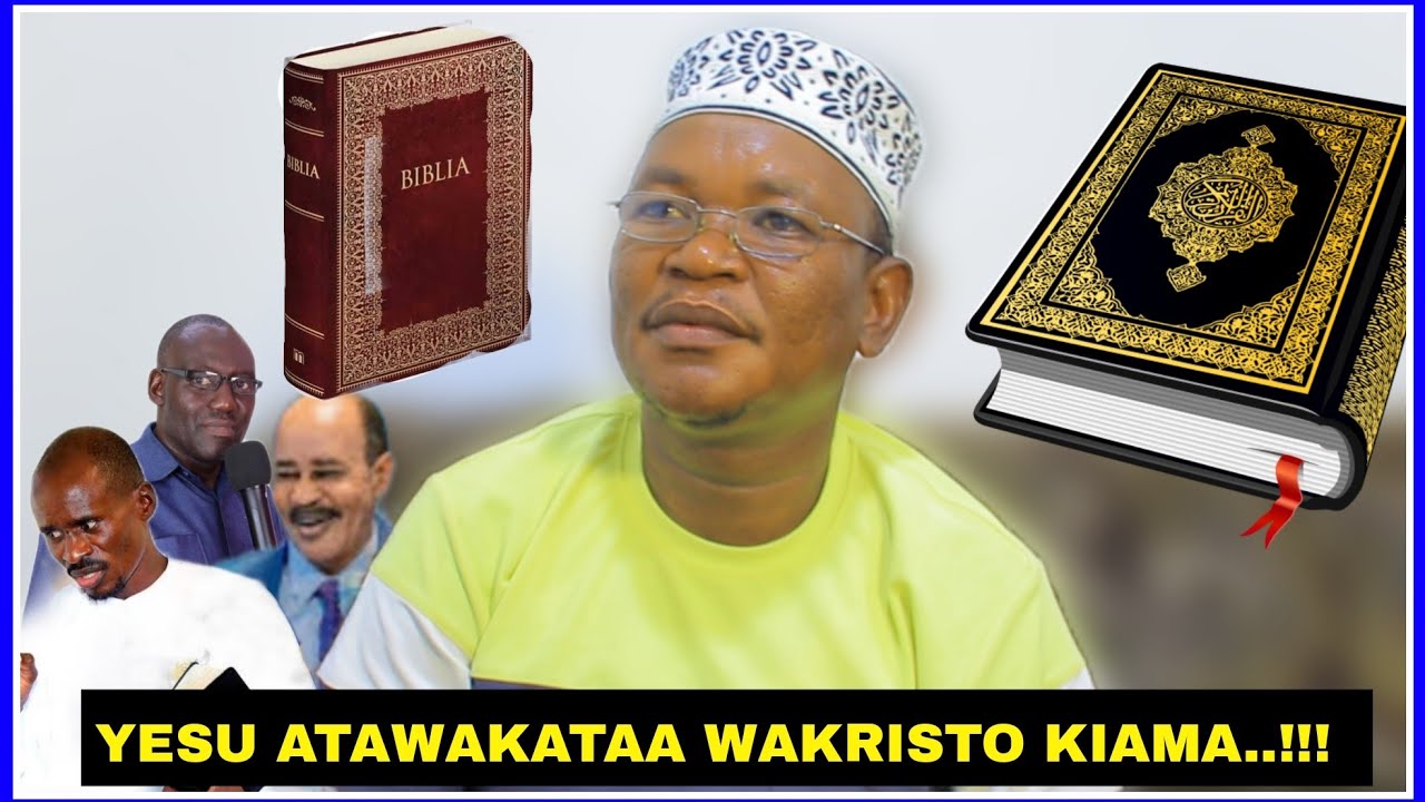 WAISLAM TUNAMUAMINI YESU, MTUME MUHAMMAD ALITUMWA NA YESU? UST. SHAFII ATHIBITISHA KWA MAANDIKO