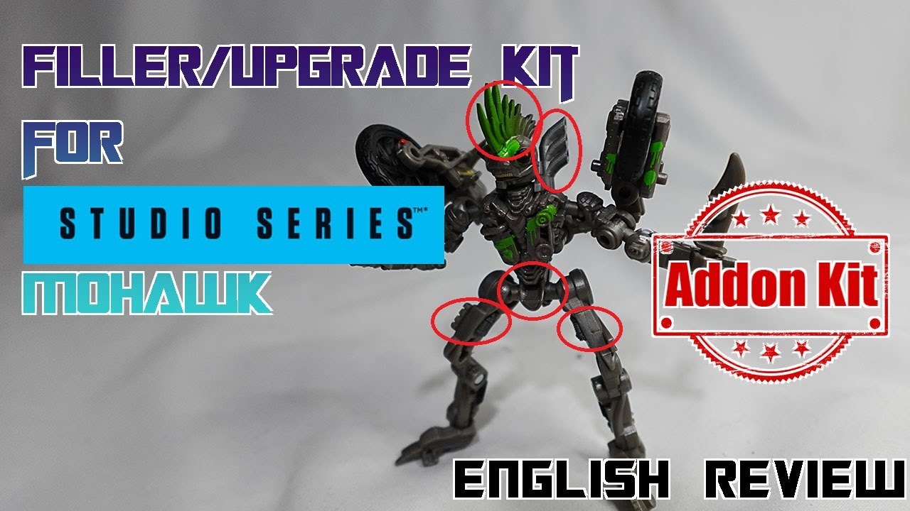 Video Review for the Filler Upgrade Kit For Studio Series Core Mohawk