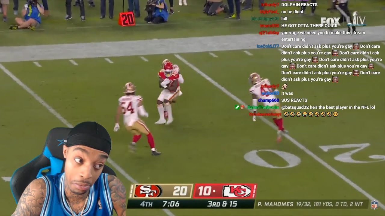 FlightReacts Salty Reacting to 49ers vs. Chiefs | Super Bowl LIV Game Highlights