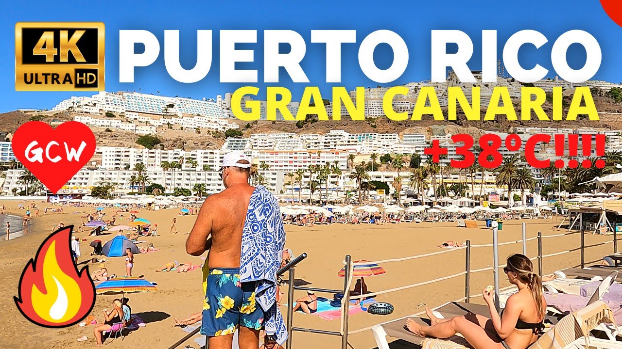 PUERTO RICO Gran Canaria October 13, 2023 🔴 Marina Bayview Hotel to the Beach