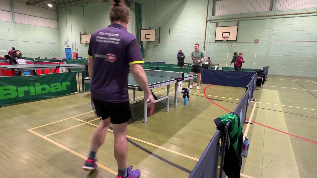 Рори Скотт против Йозефа Краковского, Horsham Spinners TTC 2 Star Burgess Hill, 18+, 1/16 финала,...
