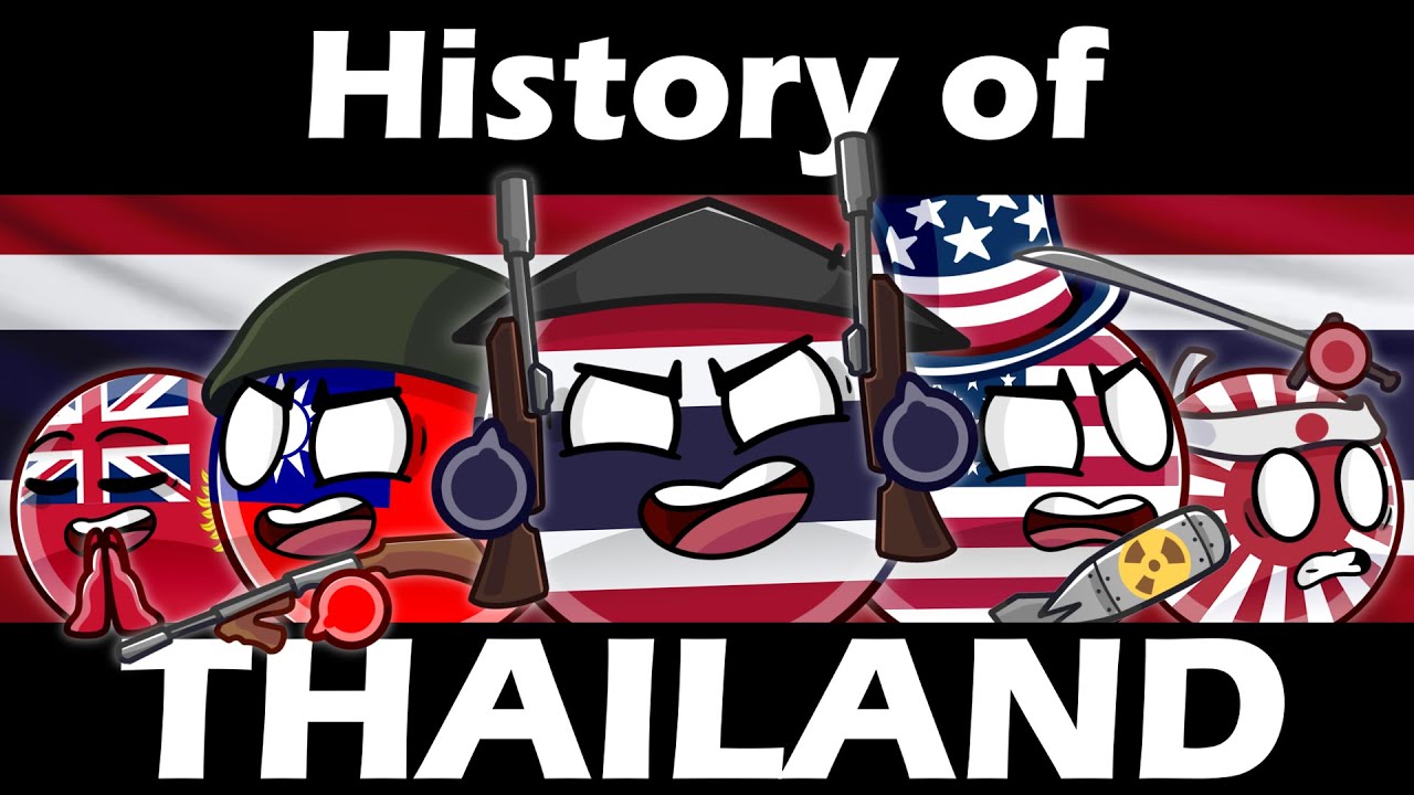 CountryBalls - History of Thailand 🇹🇭