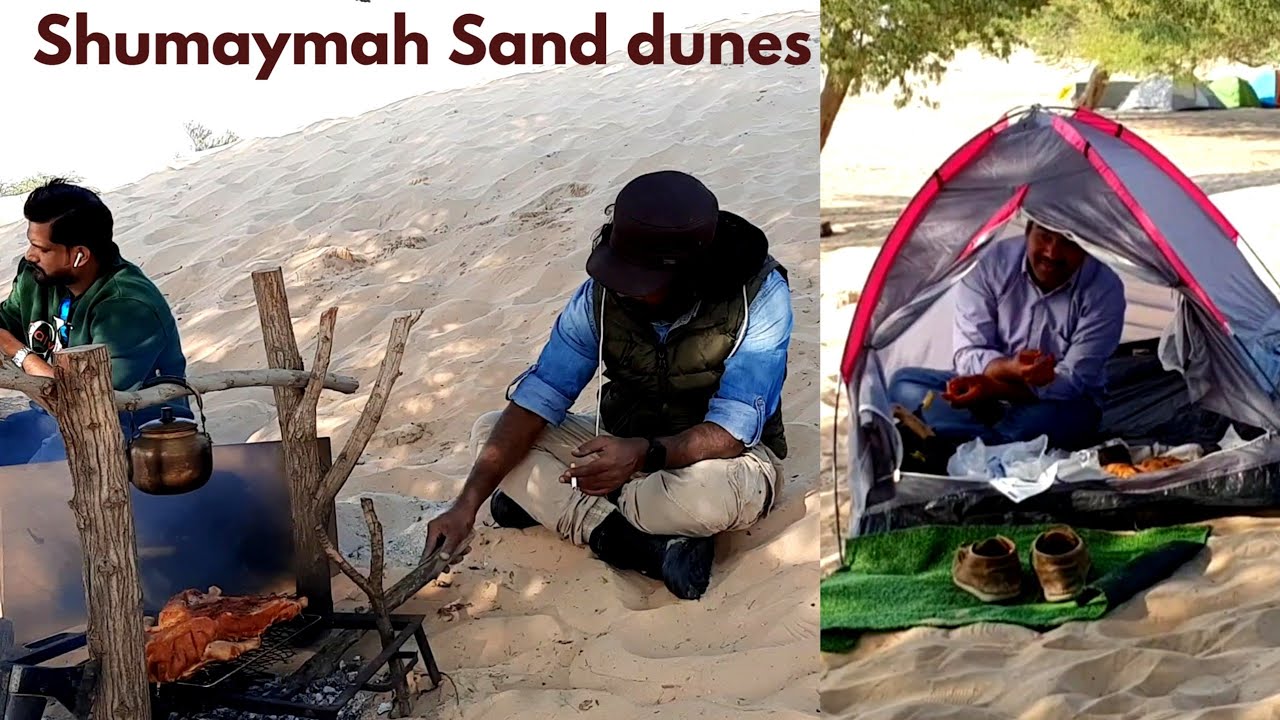 Shumaymah sand dunes Kuwait | Desert camping | Kuwait touristic place | Lovely Nature