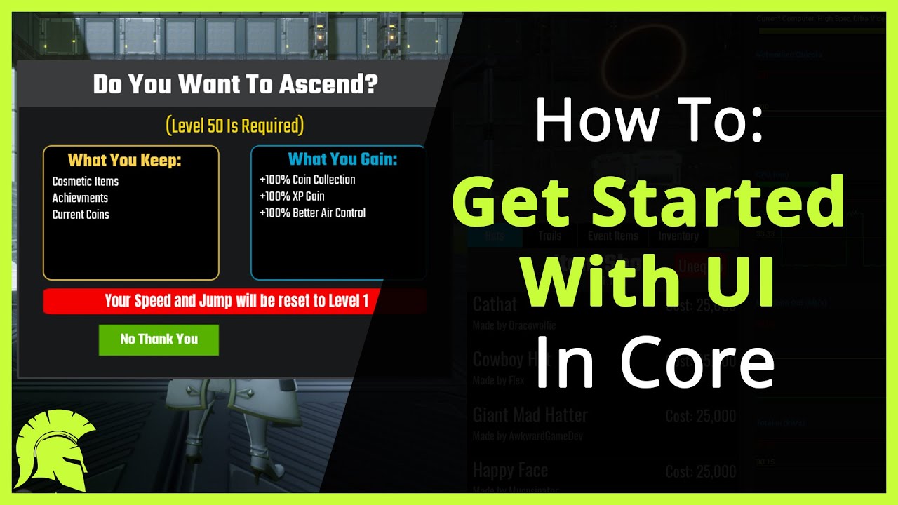 Core Games UI Tutorial - Getting Started For Beginners (Step-By-Step)