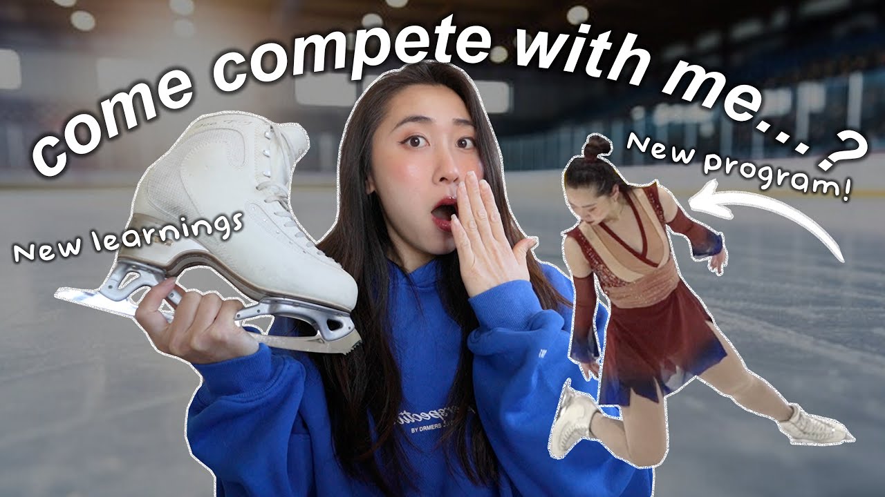 my first figure skating competition of the season! | VLOG ⛸️