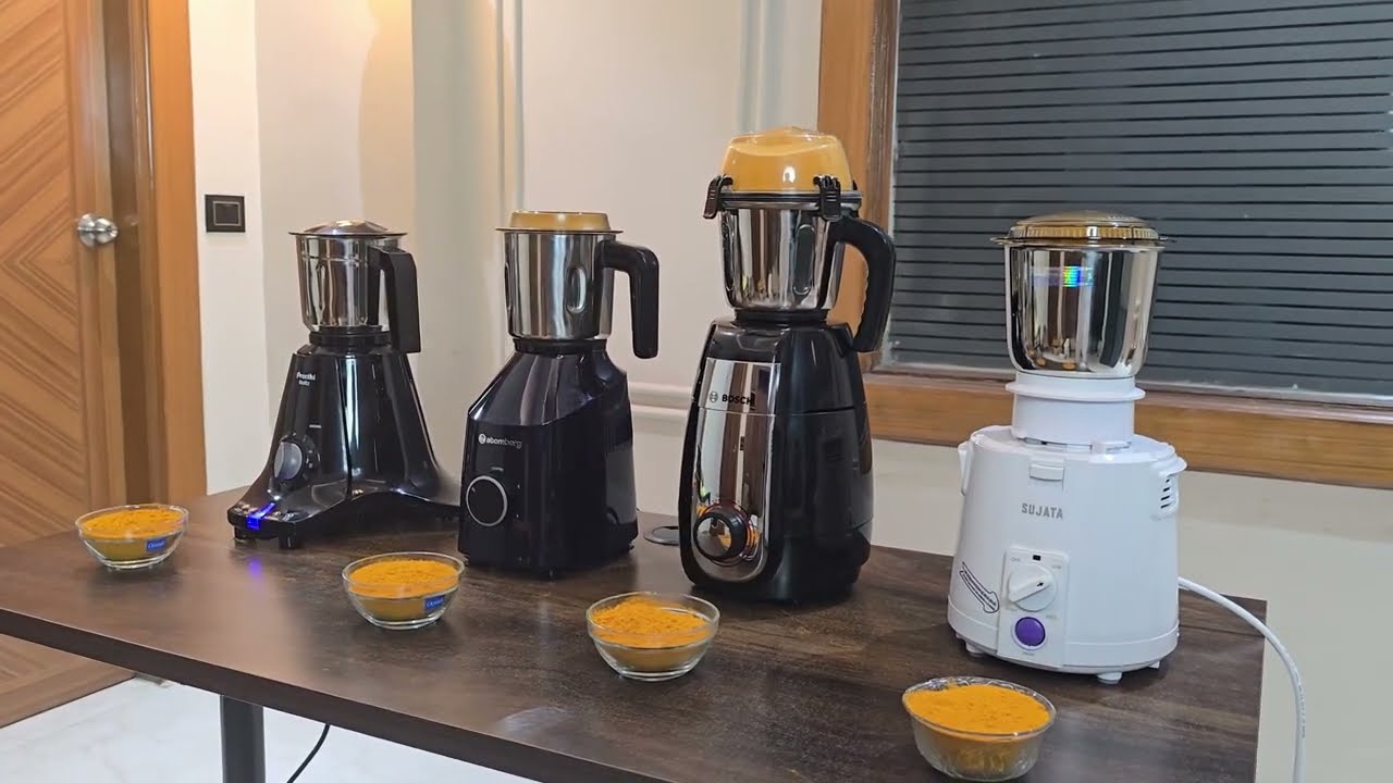 Sujata VS Preethi VS Bosch VS Atomberg | Best Mixer Grinder India 2025