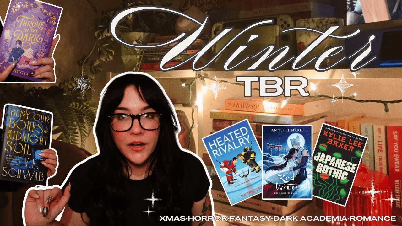 MY WINTER TBR❄️BOOKS I WANT TO READ THIS WINER📚HORROR, FANTASY, DARK ACADEMIA, ROMANCE☃️2025 TBR