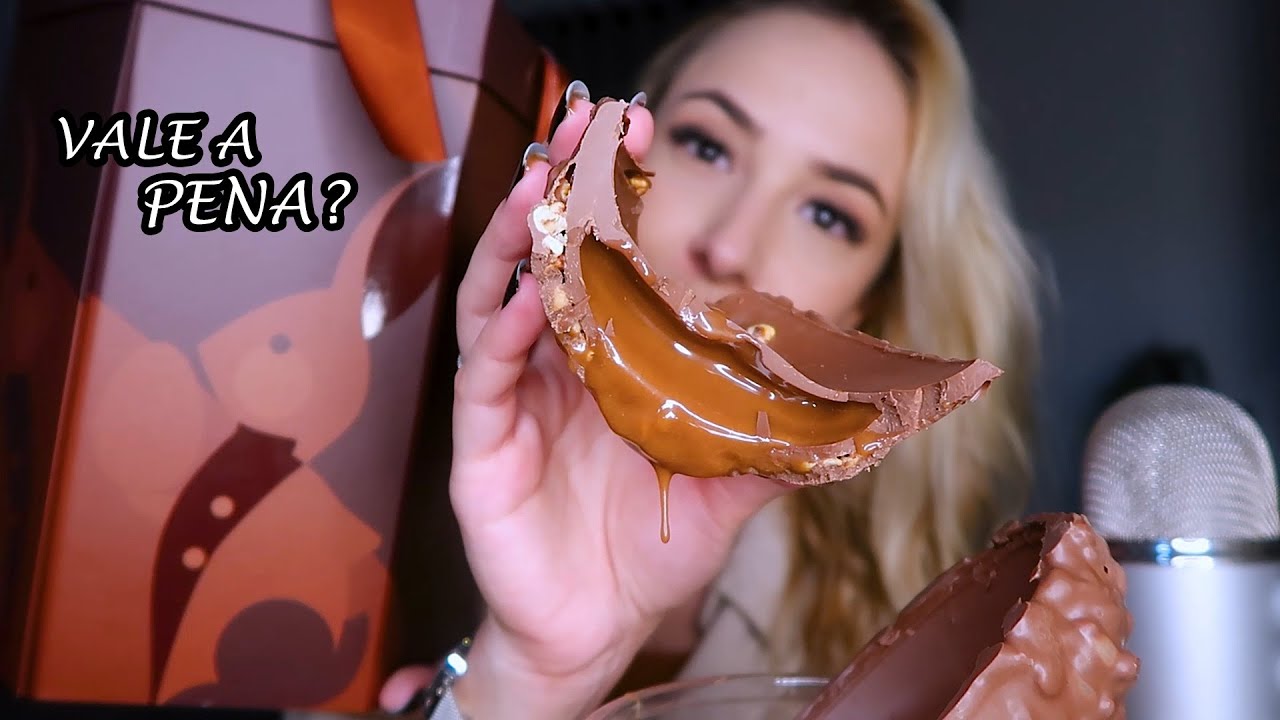 ASMR - REVIEW LANÇAMENTO OVO DE PÁSCOA CACAU SHOW 2024
