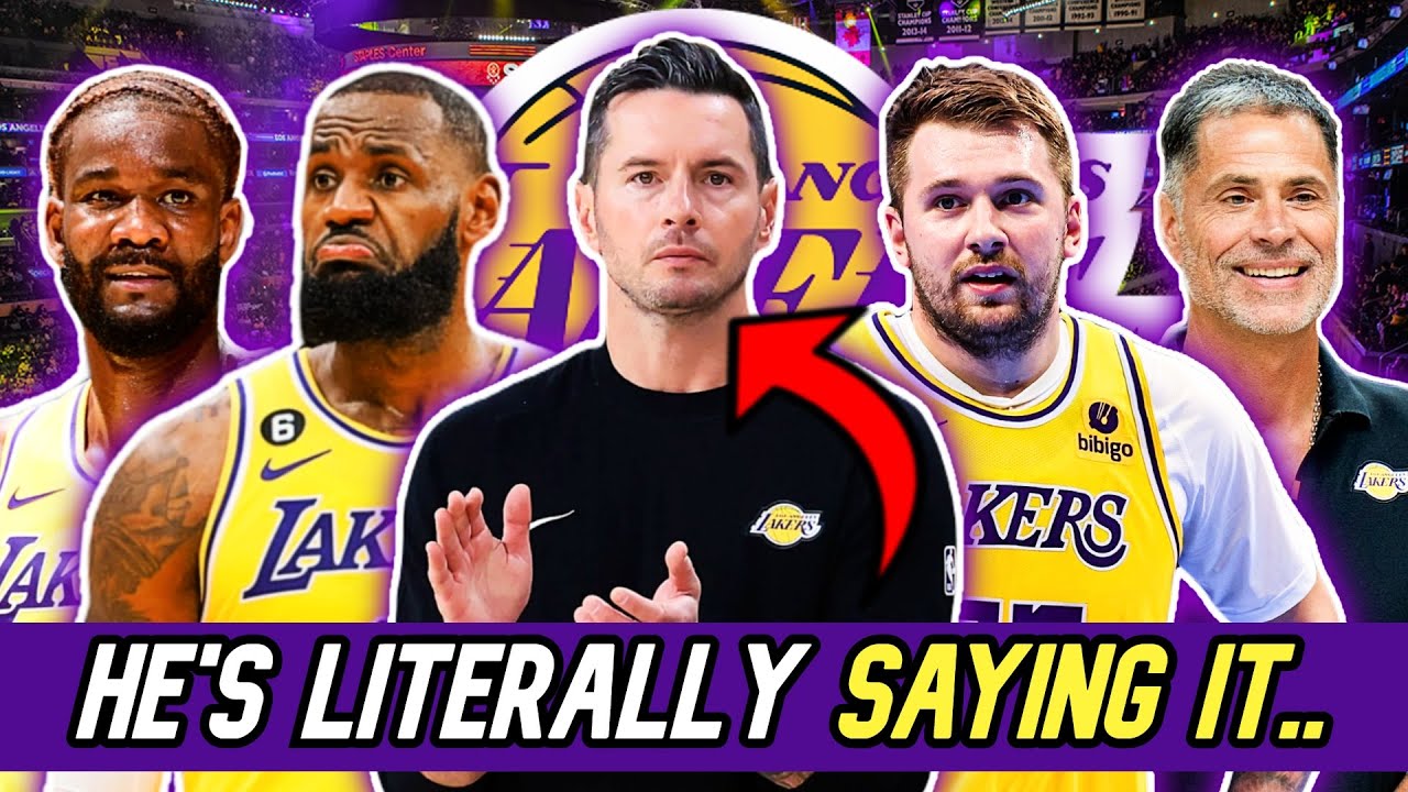 Lakers Just REVEALED Their Plan to FIX this Team and it's SO OBVIOUS? | JJ Redick is Making it CLEAR