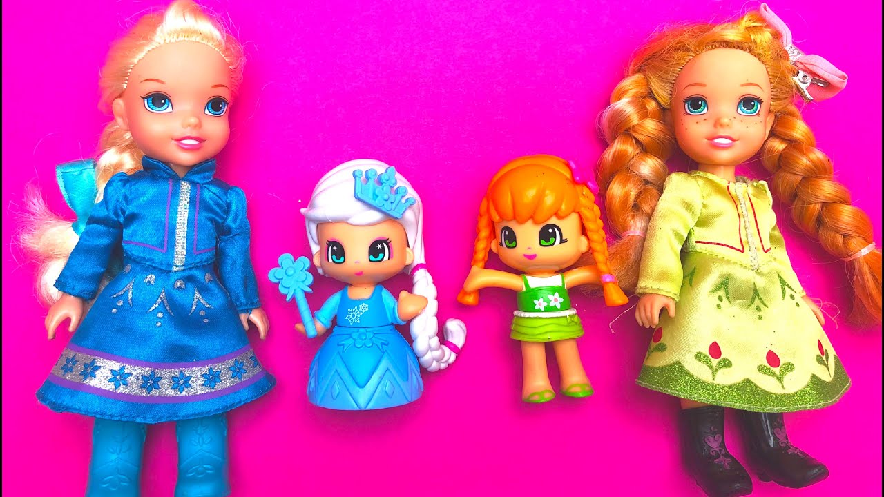 Elsa and Anna toddlers magic contest