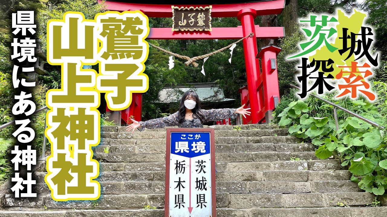 【茨城探索】鷲子山上神社。別名：フクロウ神社。日本一の大フクロウ（不苦労）像がある茨城県と栃木県の県境に位置する神社です【茨城県常陸大宮市】【vlog】