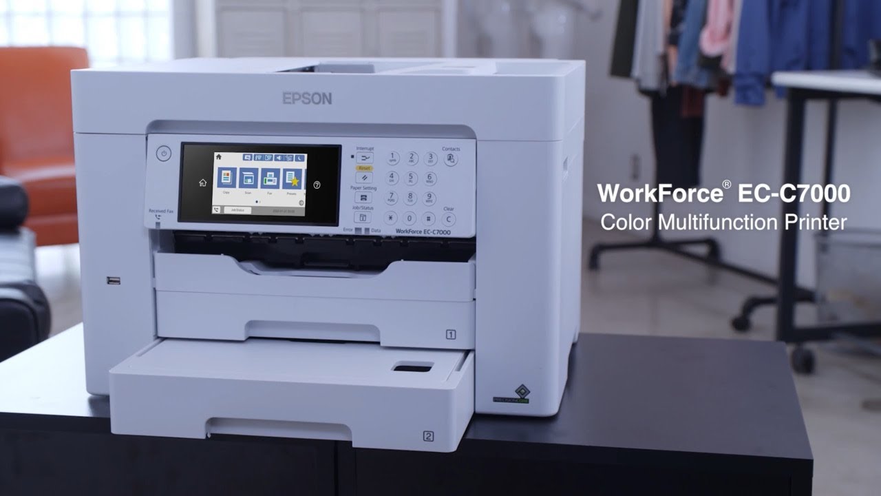 WorkForce® EC-C7000 Color Multifunction Printer | Built to Maximize Output