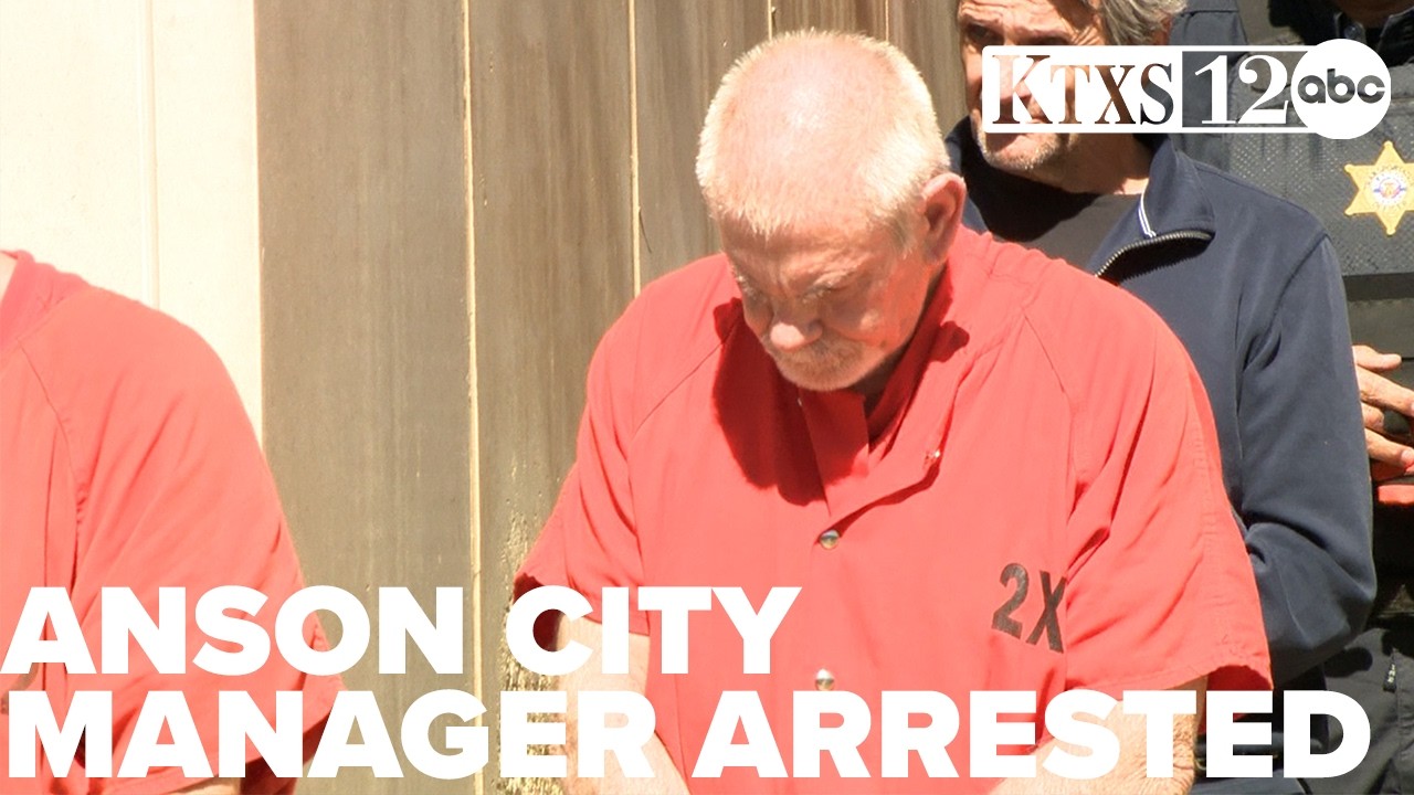 Anson City Manager arrested