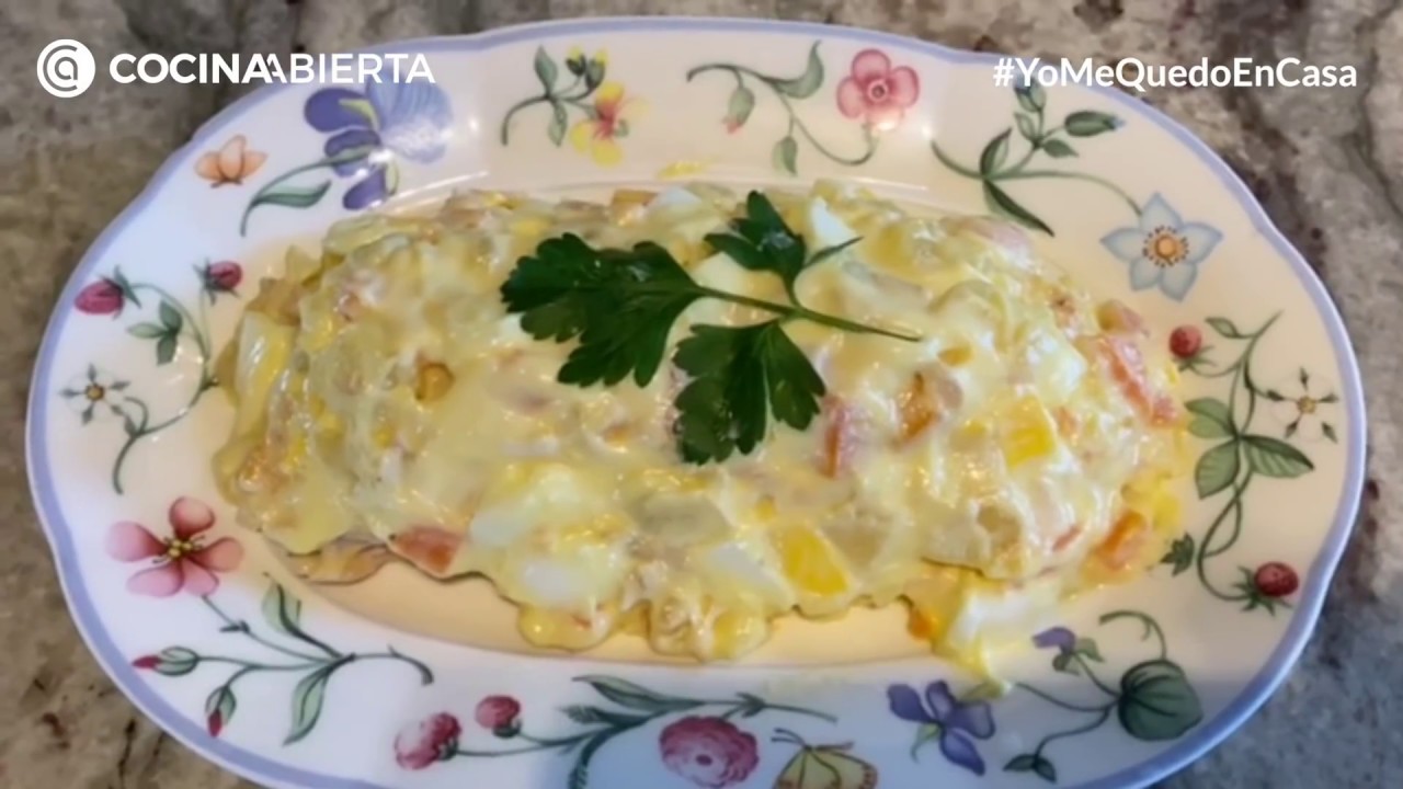 Karlos Arguiñano elabora en su casa durante la cuarentena la receta Ensaladilla Rusa