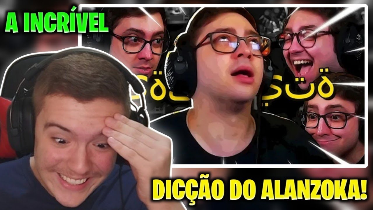 INCRÍVEL E PERFEITA DICÇÃO DO ALANZOKA!! (Parte 1)