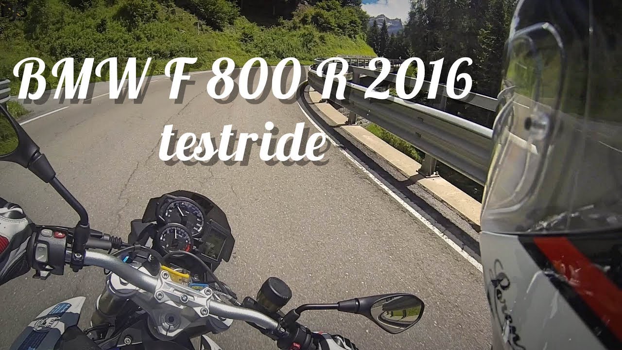 First Ride - BMW F800R 2016 (90 PS) - Gardasee, Italy