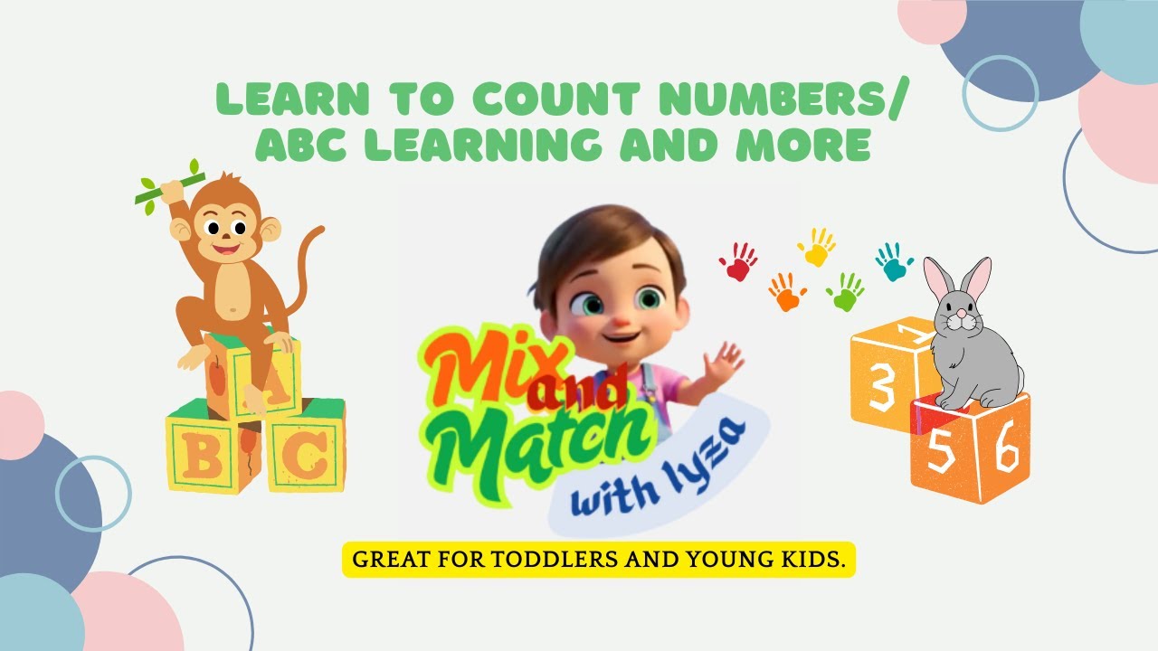 Learn your Toddlers how to count/ Learn ABC
