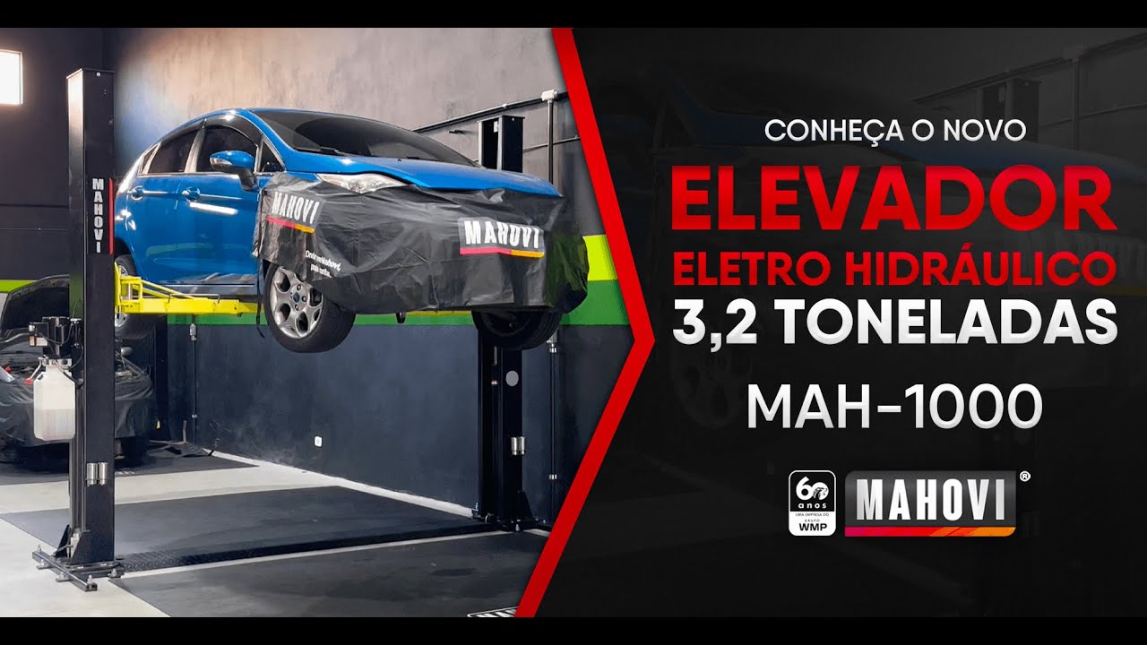 Elevador Automotivo Eletro Hidráulico 3,2 Toneladas - MAH 1000