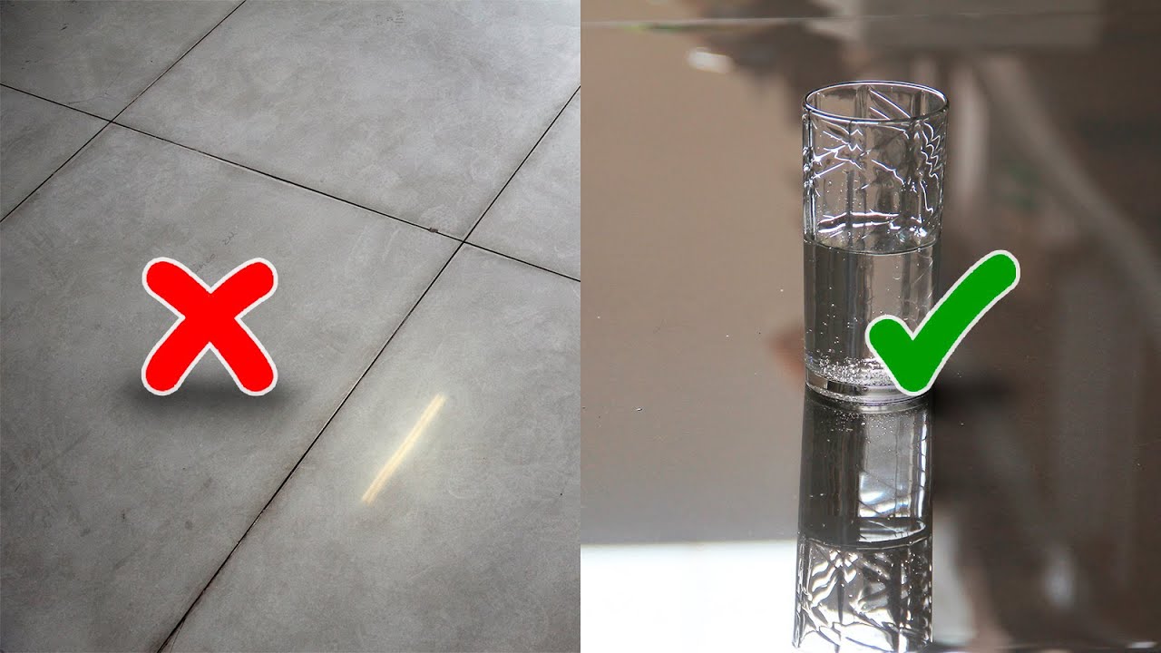 Glossy #TILE Restoration System - CLEAN - POLISHING - PROTECTION