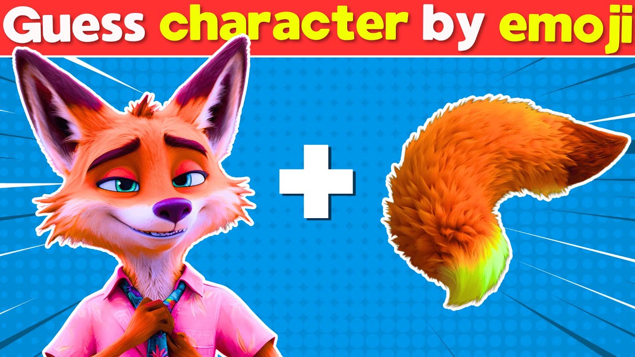 Guess the Characters from Zootopia 2 | Disney Quiz 2025 | Nick Wilde, Judy Hopps, Gazelle🐰🦊