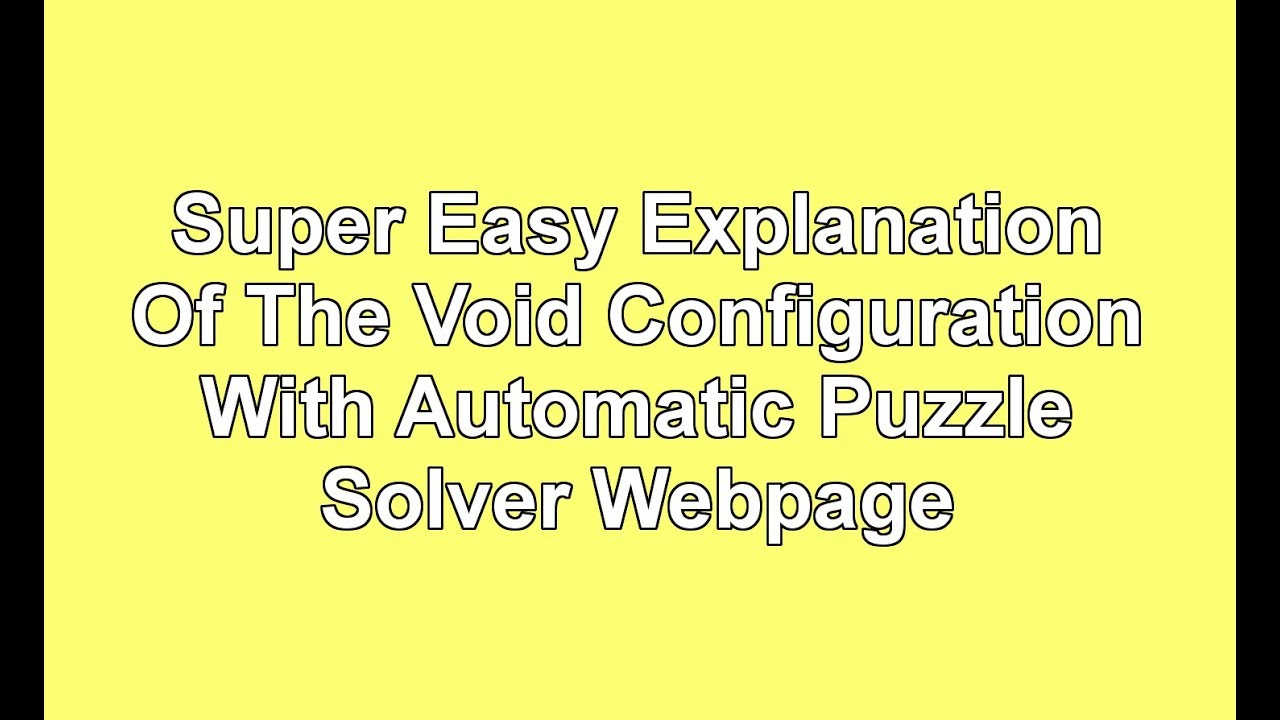 Easiest Tutorial For Void Configuration