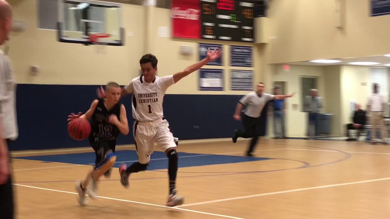 Eli Ellis goes for 22 in his First High School Game